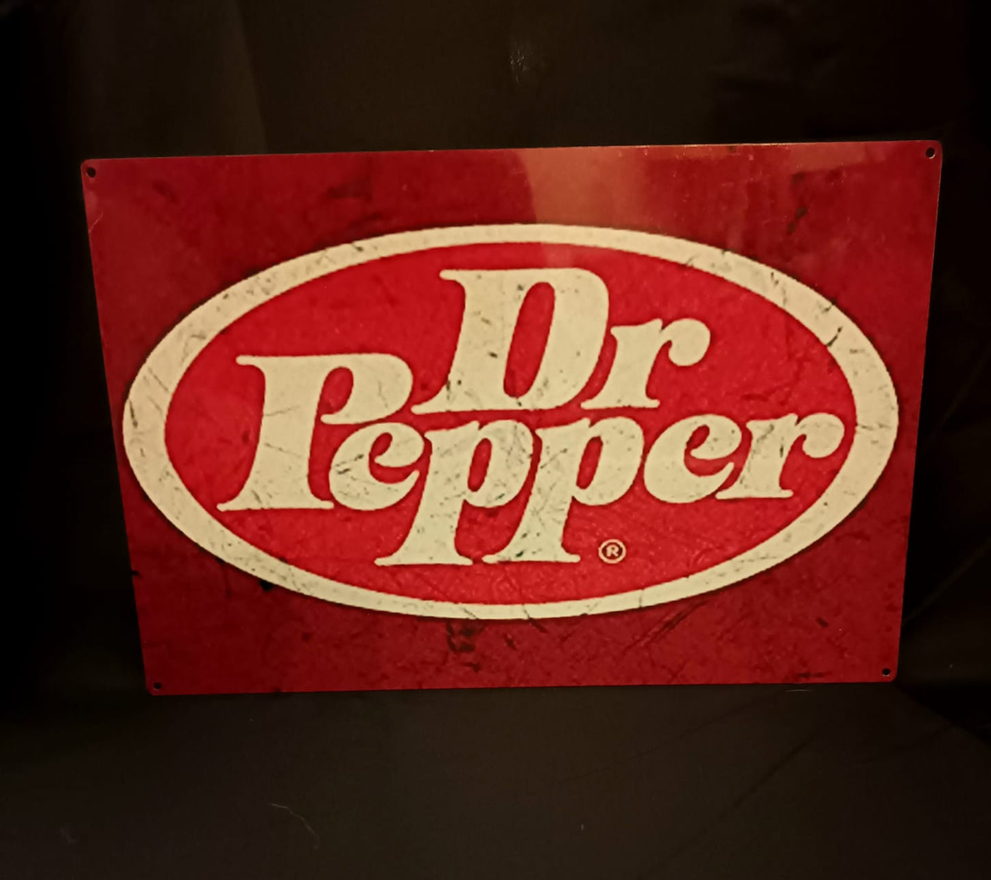 Blechschild "Dr Pepper"